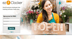 Desktop Screenshot of ezclocker.com